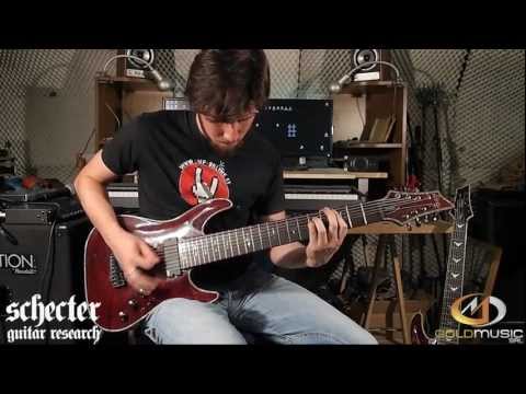 SCHECTER HELLRAISER C-8 DEMO BY MAURO PAGANELLI