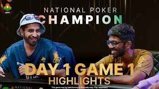 Day 1 - Game 1 Highlights | National Poker Champion screenshot 4