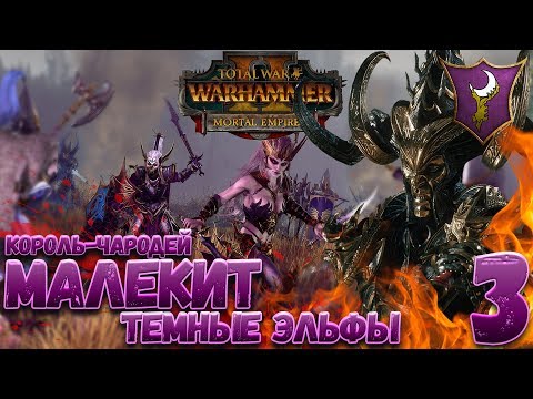 Видео: Total War: Warhammer 2 + Мод SFO (Легенда) - Малекит #3