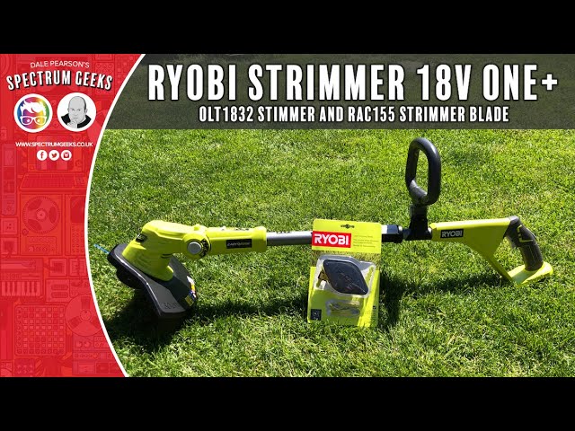 TEST coupe bordure RYOBI sans fil a batterie 18V 