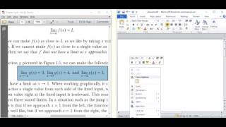 InftyReader: Automatically render a PDF IMAGE of Math as a Word Equation! screenshot 4