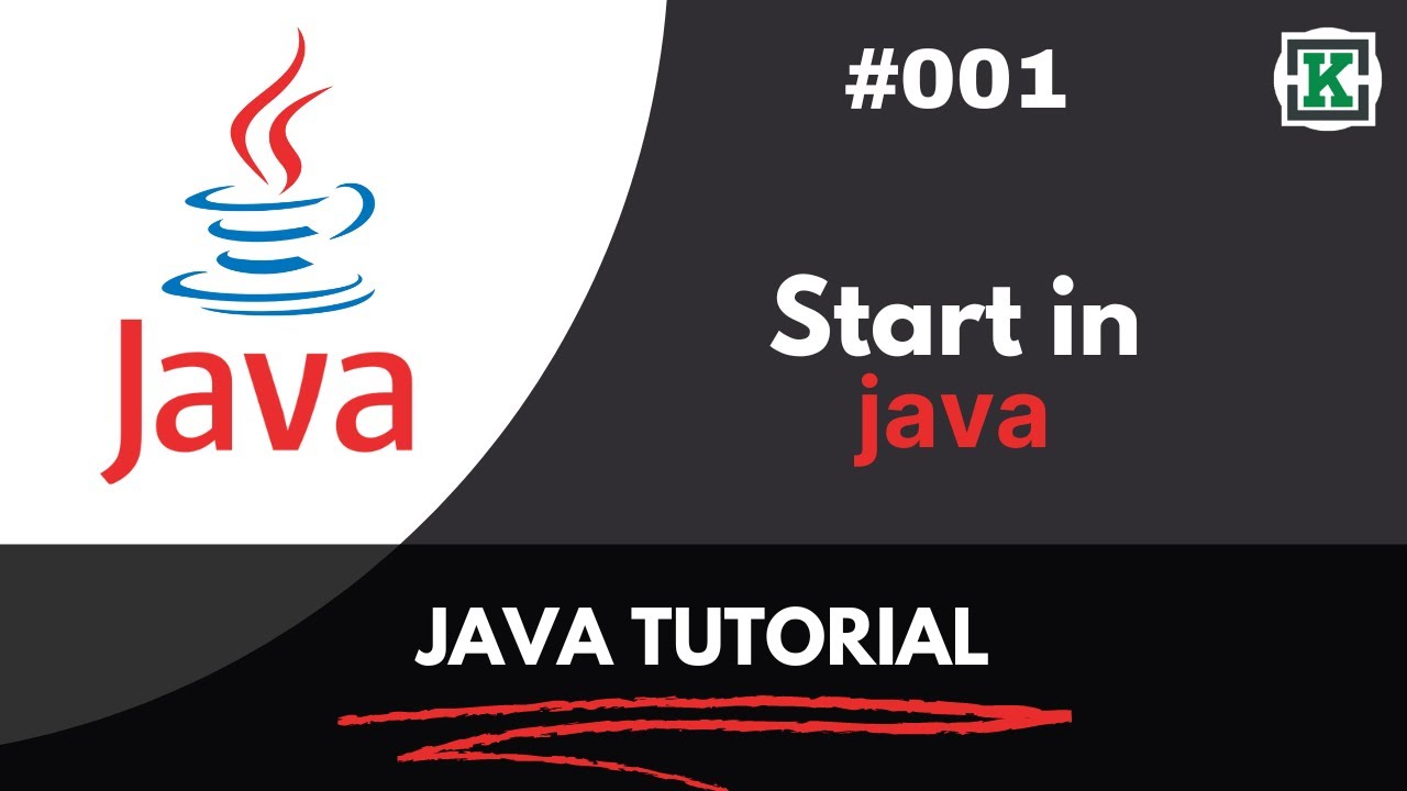 001 - (Start in java) البداية في الجافا - YouTube