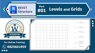 REVIT Structure - Part 01 - Project Units, Level and Grid lines - Tamil Tutorial