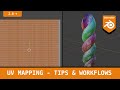 Uv Mapping Blender tips and workflows - follow active quads - lightmap pack - pack islands