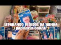 SEPARANDO PEDIDOS DA MINHA PAPELARIA ONLINE + brindes | diário da lojinha