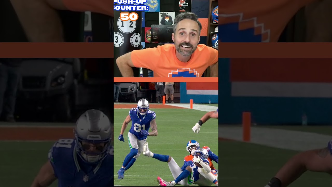 Broncos Recover a Wild Shaheed Fumble #seahawks  #broncos  #nfl