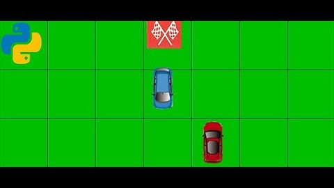 CAR RACE STRATEGY BOARD GAME IN PYTHON WITH SOURCE CODE