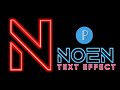 Neon Text Effect | Diya Creation's | Pixellab Tutorial | Pixellab Text Effect