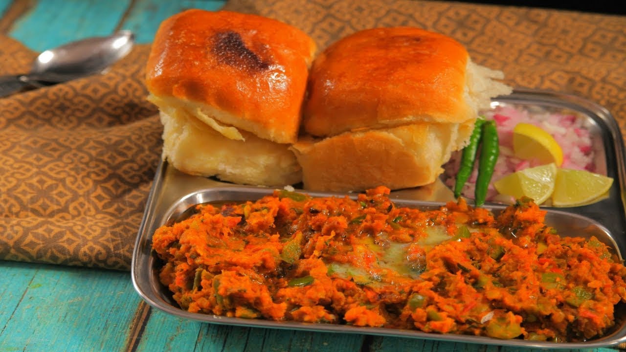 pav bhaji recipe in hindi पव भज how to make pav bhaji at home by