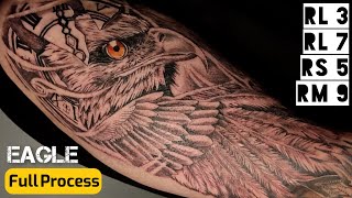 Eagle Tattoo On Arm | Realistic Tattoo