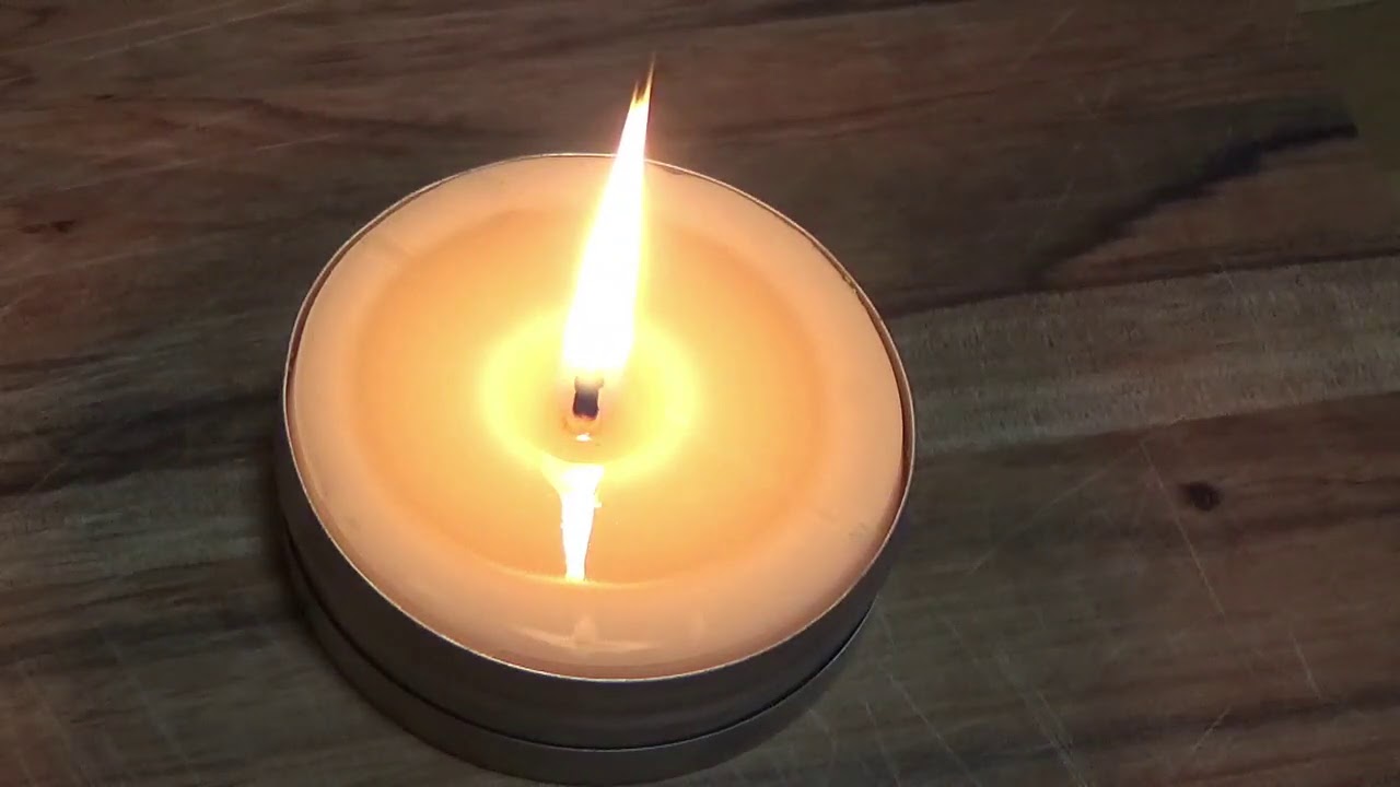 Candle Flame Meditation Silent YouTube