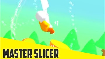MASTER SLICER - Gameplay All Levels android ios