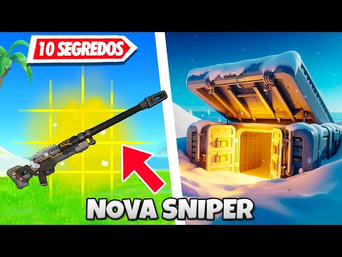 TOP 10 SEGREDOS DA TEMPORADA 3 DO FORTNITE