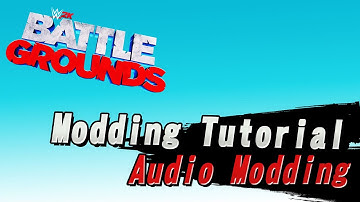 FREE WWE 2K Battlegrounds Mod Tutorial - Audio Modding