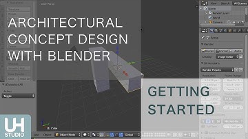 Architectural Concept Design with Blender - 01 Getting Started