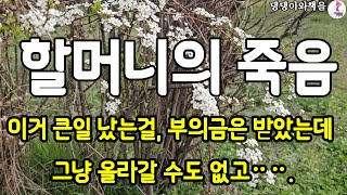 할머니가 곧 돌아가실거라는 연락을 받고 달려온 자손들은 할머니가 다시 일어나자 ᆢᆢ