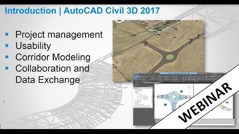 See what’s new in Civil 3D 2017