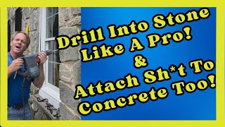 The Ultimate Guide to Drilling into Stone & Concrete!