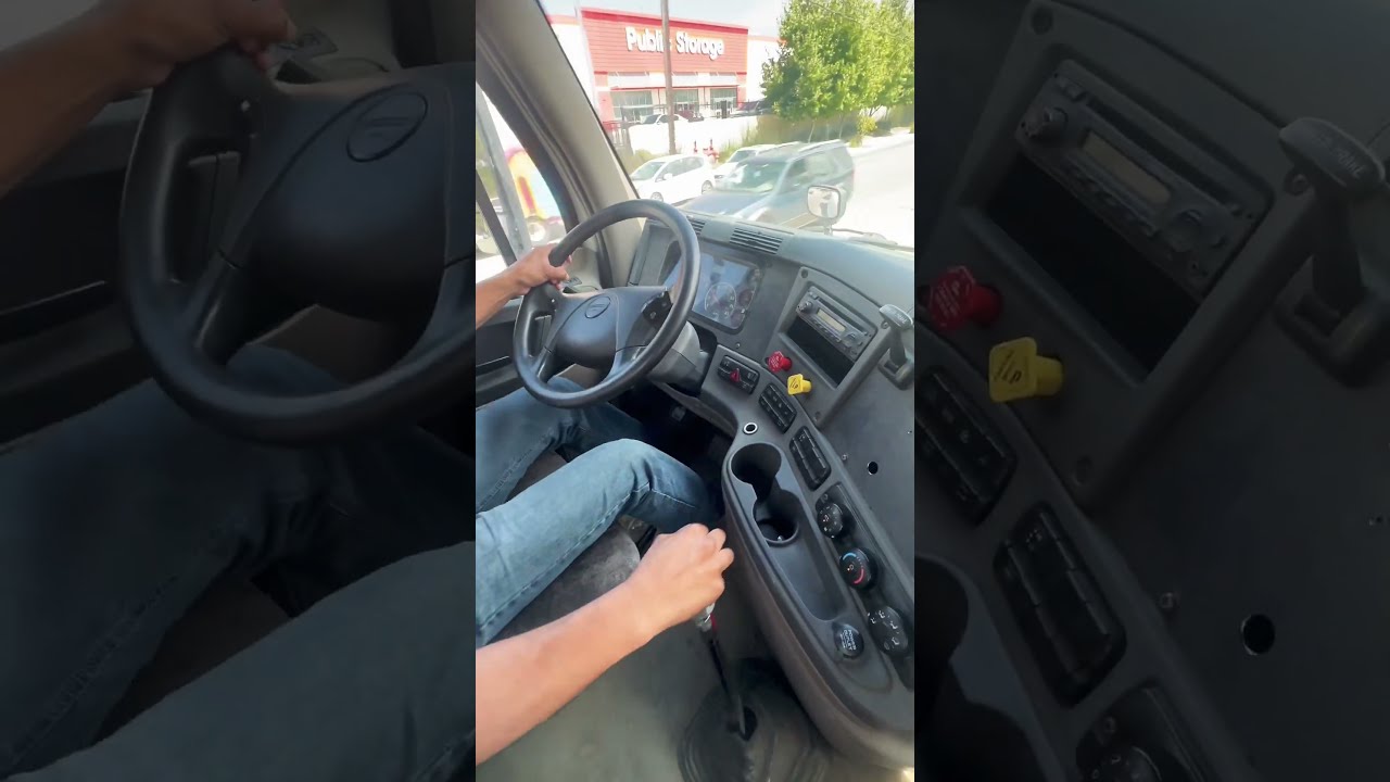 Upshift And Downshift Cdl2023 Truck Pretripinspection Trendingshorts Cdl Driving