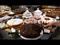영화 마틸다 케이크로 대박난? 영국식 초코 케이크 / British chocolate cake making / Koren street food