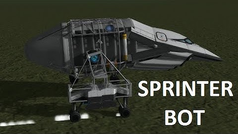 Sprinter Bot: The Fastest Running Robot | Modded KSP Beta