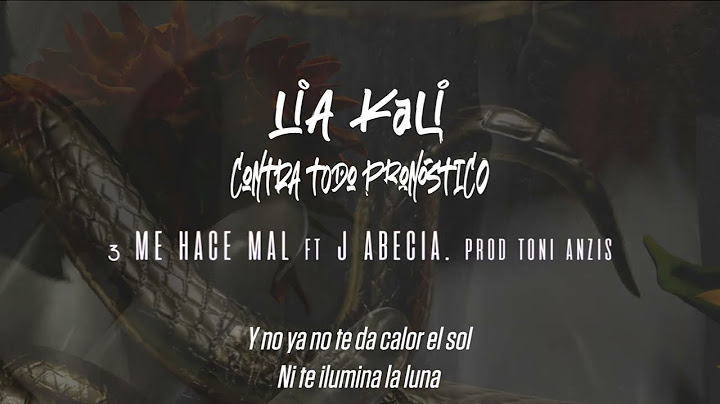 LIA KALI ft. J ABECIA - Me hace mal (prod. Toni Anzis)