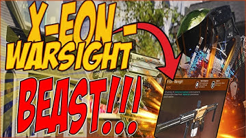 EPIC X-EON WARSIGHT ANY GOOD???52 KILLS(INFINITE WARFARE TDM GAMEPLAY 2018)