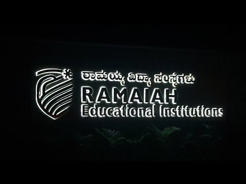 Video: Ramaiah Tətbiqi Elmlər Universiteti necədir?