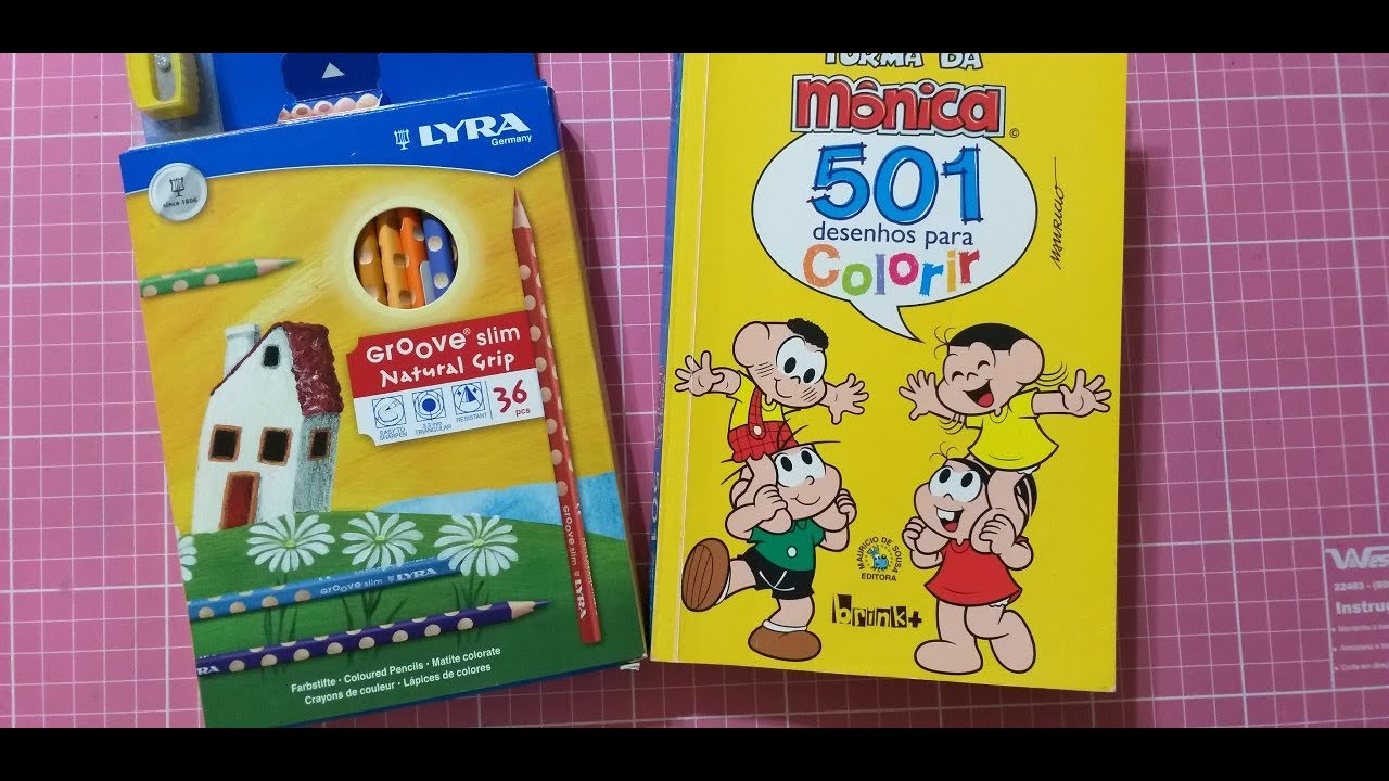 501 Desenhos para Colorir Turma da Mônica