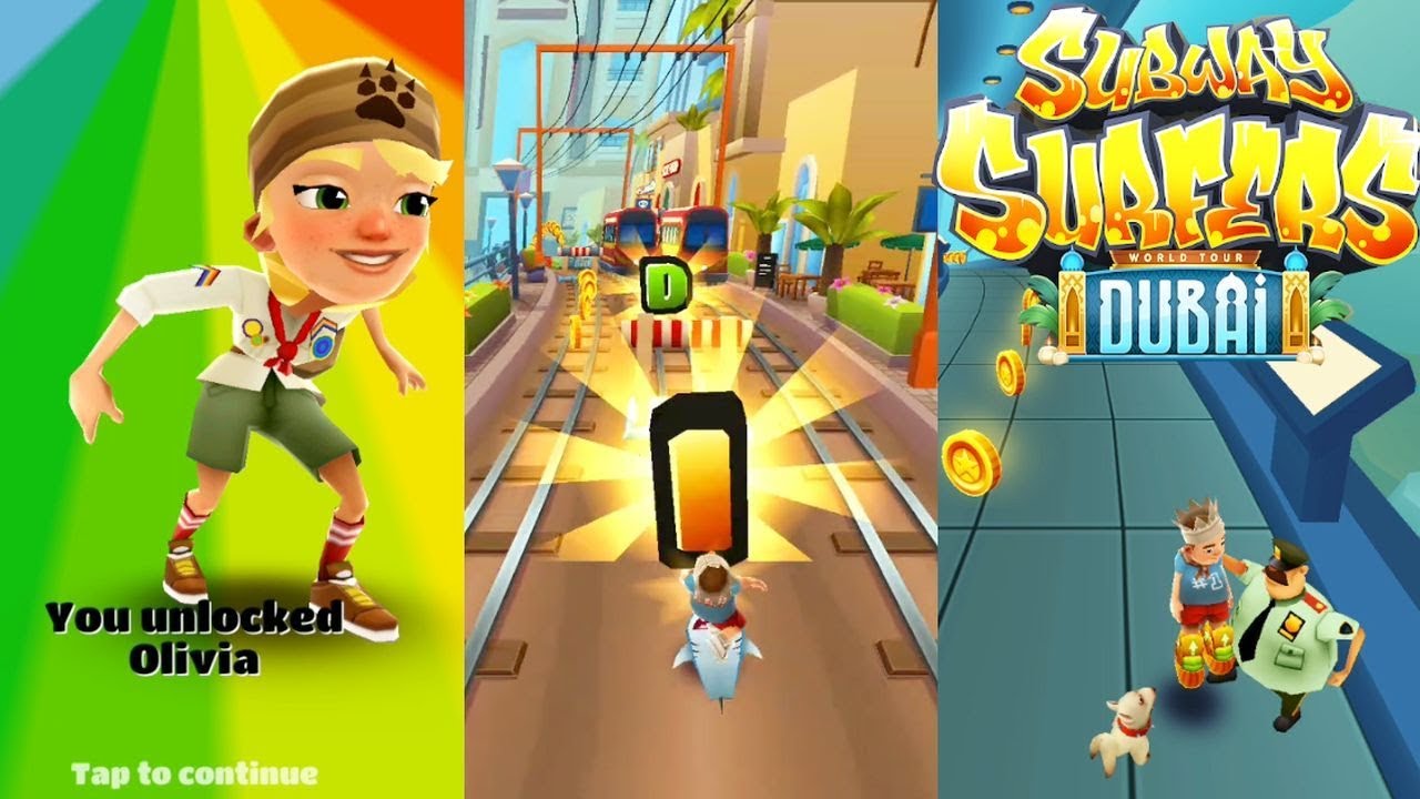 Jogo Subway Surfers Dubai online. Jogar gratis