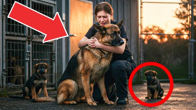 The Dog Was Abandoned With Her Puppies… And What They Found Beside Her  Brought Tears
