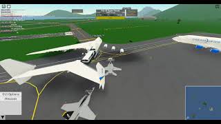 Escort an Antonov An 225 in Roblox PTFS