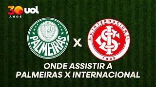 PALMEIRAS X INTERNACIONAL: ONDE ASSISTIR À TRANSMISSÃO AO VIVO DO JOGO E HORÁRIO