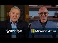 SAS Viya + Microsoft Azure: Dr. Jim Goodnight and Satya Nadella