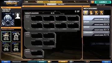Getting Started in MechWarrior: Online #1 - Interface, Controls, and Settings