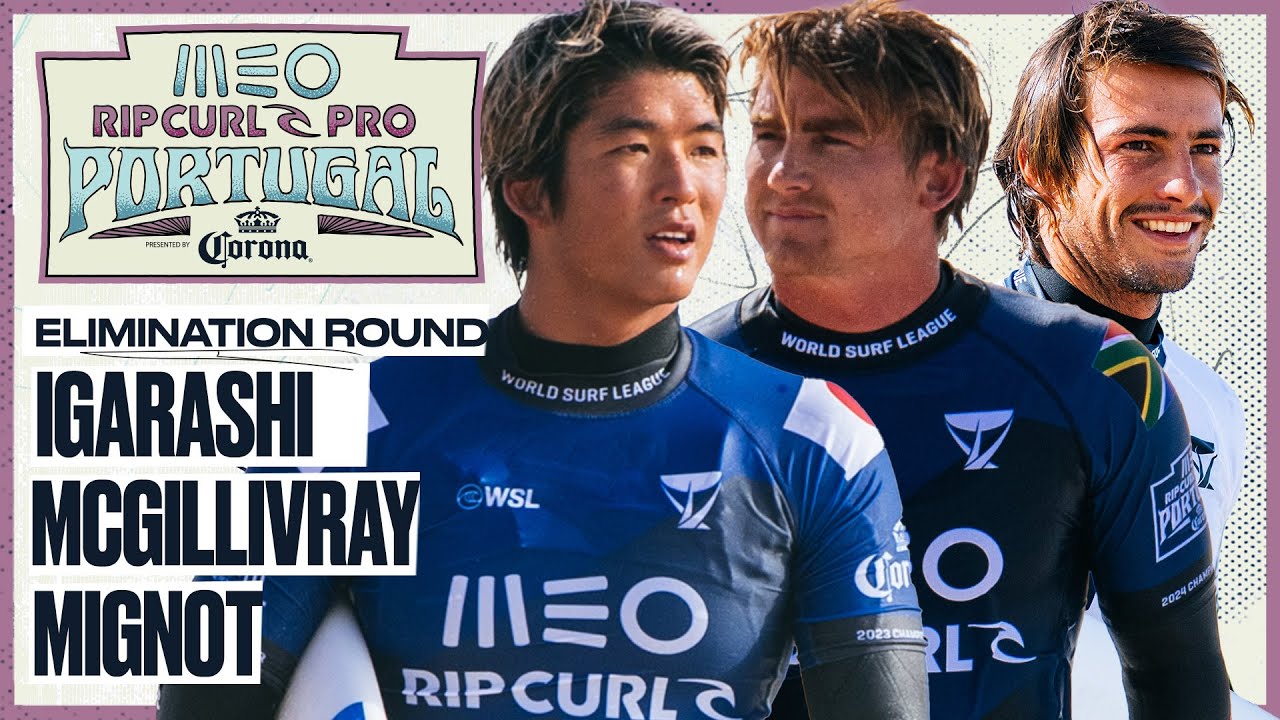 Kanoa Igarashi Matthew McGillivray Marco Mignot MEO Rip Curl Pro Kanoa Igarashi Matthew McGillivray Marco Mignot MEO Rip Curl Pro