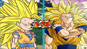 Goku & Vegeta Daima SSJ3 🆚 Goku & Vegeta Super SSJ3 💥 - Dragon Ball Z Budokai Tenkaichi 3