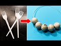 Cómo hacer perlas / Cuentas de vajilla desechable de plástico / Beads from plastic / #reciclaje