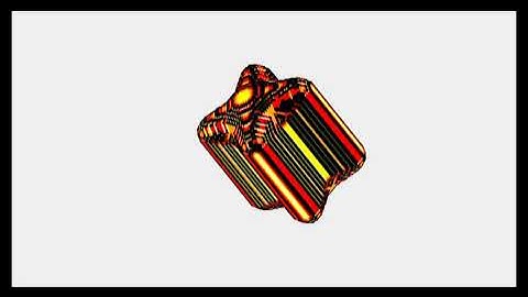 3-D sandpile cellular automaton: Two intersecting squares