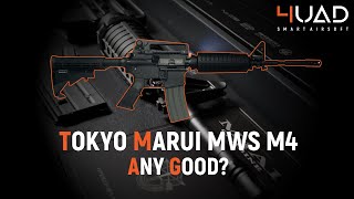 Tokyo Marui MWS M4 - 4UAD Grading System Test