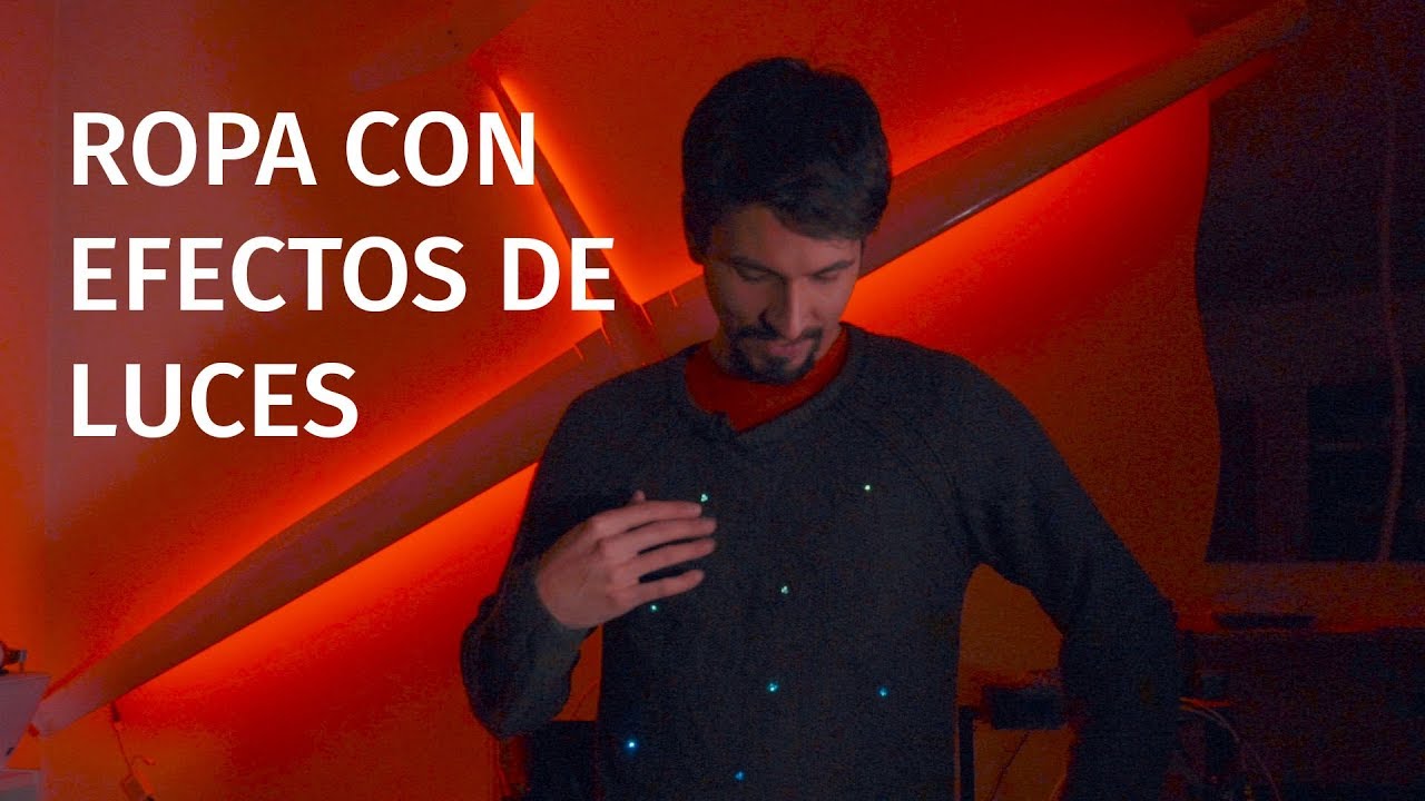 Ropa con luces LED [versión 1] | JLCPCB - YouTube