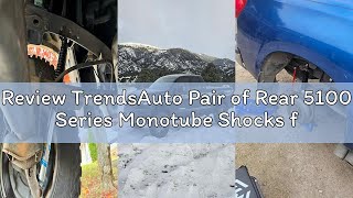 Review TrendsAuto Pair of Rear 5100 Series Monotube Shocks fits 2007-2021 Tundra 4WD with 0-1" Rear