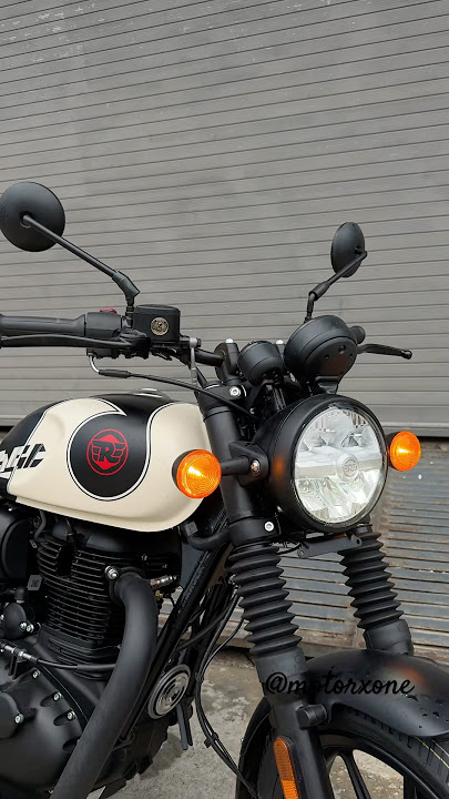 The Beast Tokyo Black Hunter 350🔥#royalenfieldhunter350 #hunter350lovers #motorxone