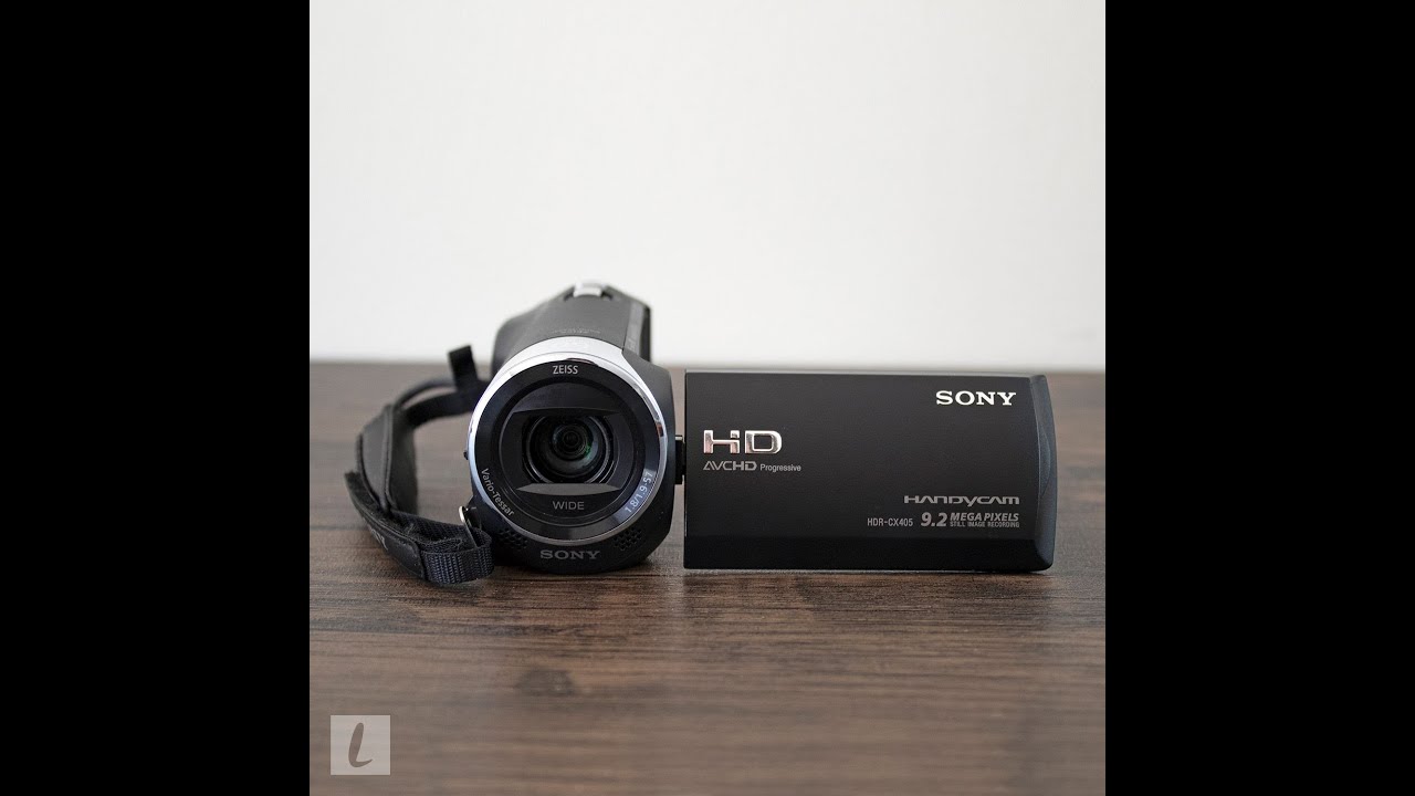 Unboxing New SONY HDR-CX405 Cemara