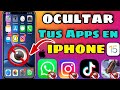 Cómo OCULTAR APLICACIONES en iPHONE!! - FAcil