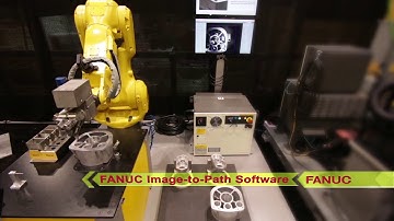 Robotic Cast Deburring System Uses New FANUC M-20iB/35S Robot with Unique Intelligence Features