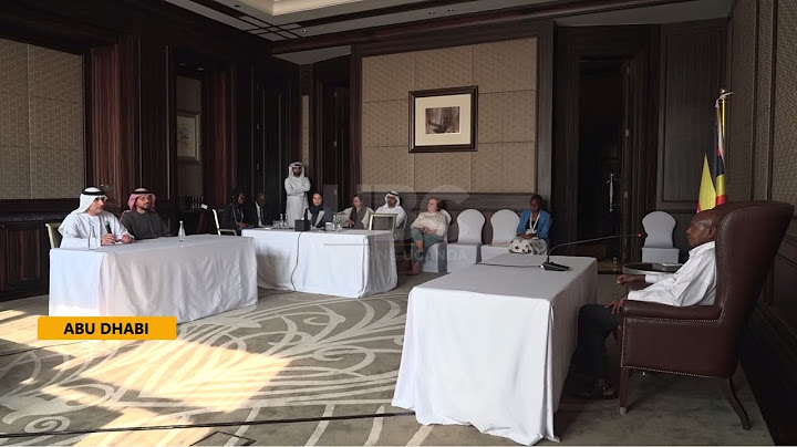 Abu Dhabi sustainability week 2025 - Museveni meets prominent waste management investor