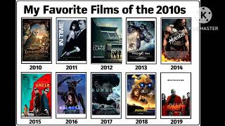 My Favorite films of the 2010s