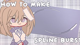 ✔How to make spline burst in Alight Motion☘[Gacha/Club]