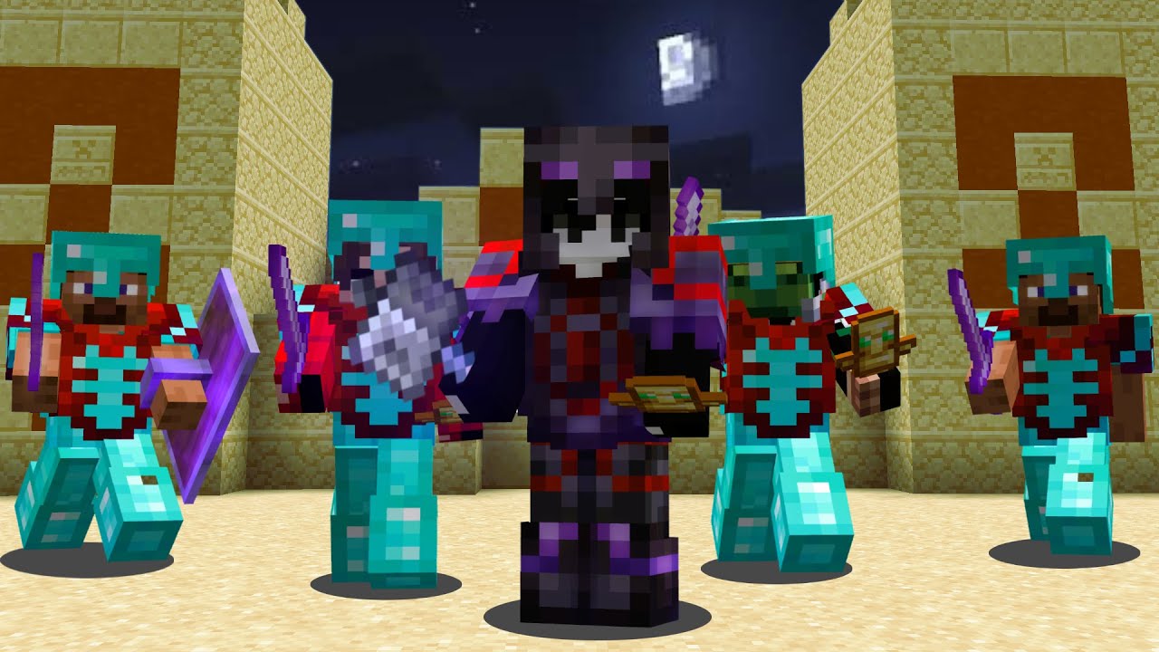 ខ្ញុំក្លាចជាអ្នកខ្លាំងកាន់ [ Mace ] ក្នុងMinecraft !!!!!!!!